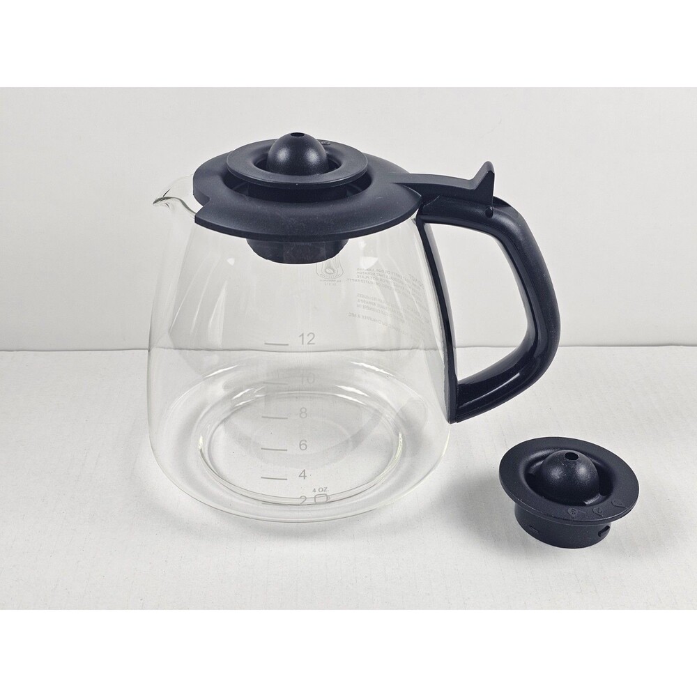 Universal Replacement Glass Coffee Carafe Pot 12 Cup Cafe Brew Open Box